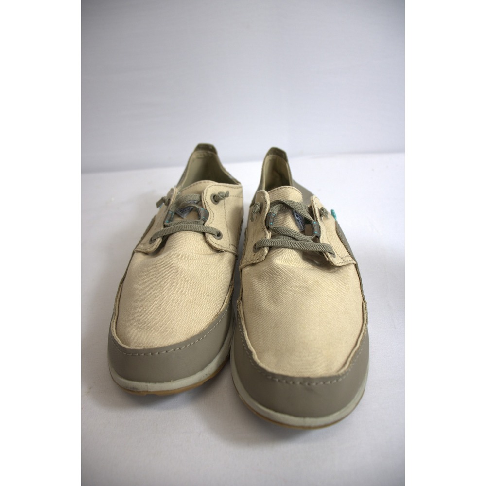 Columbia Mens Boat Shoes Khaki Tan Water Shoes Slip On Size 10 - Picture 2 of 4